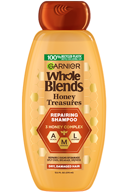 Front of pack for Honey Treasures Repairing Shampoo 12.5oz